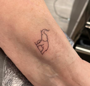 Olifant tattoo