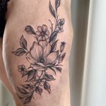Bloemen tattoo